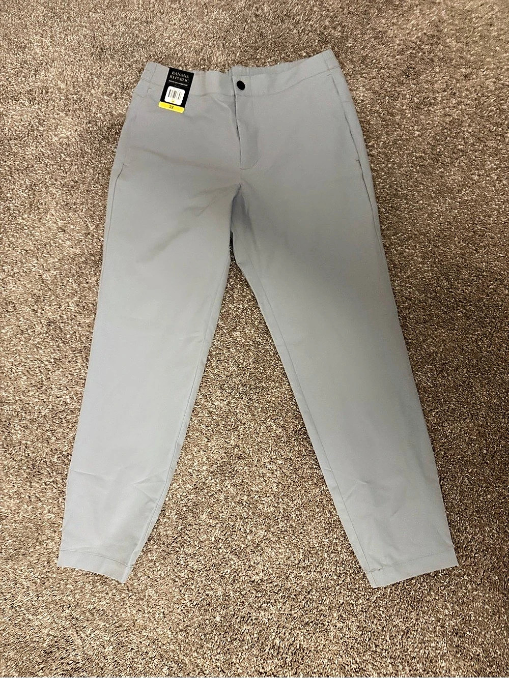 Banana Republic Motion Tech Hybrid Pant Men's Gray Pants Waist 32